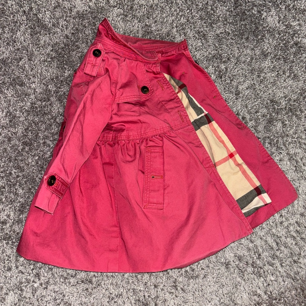 Burberry Pink Trench Coat